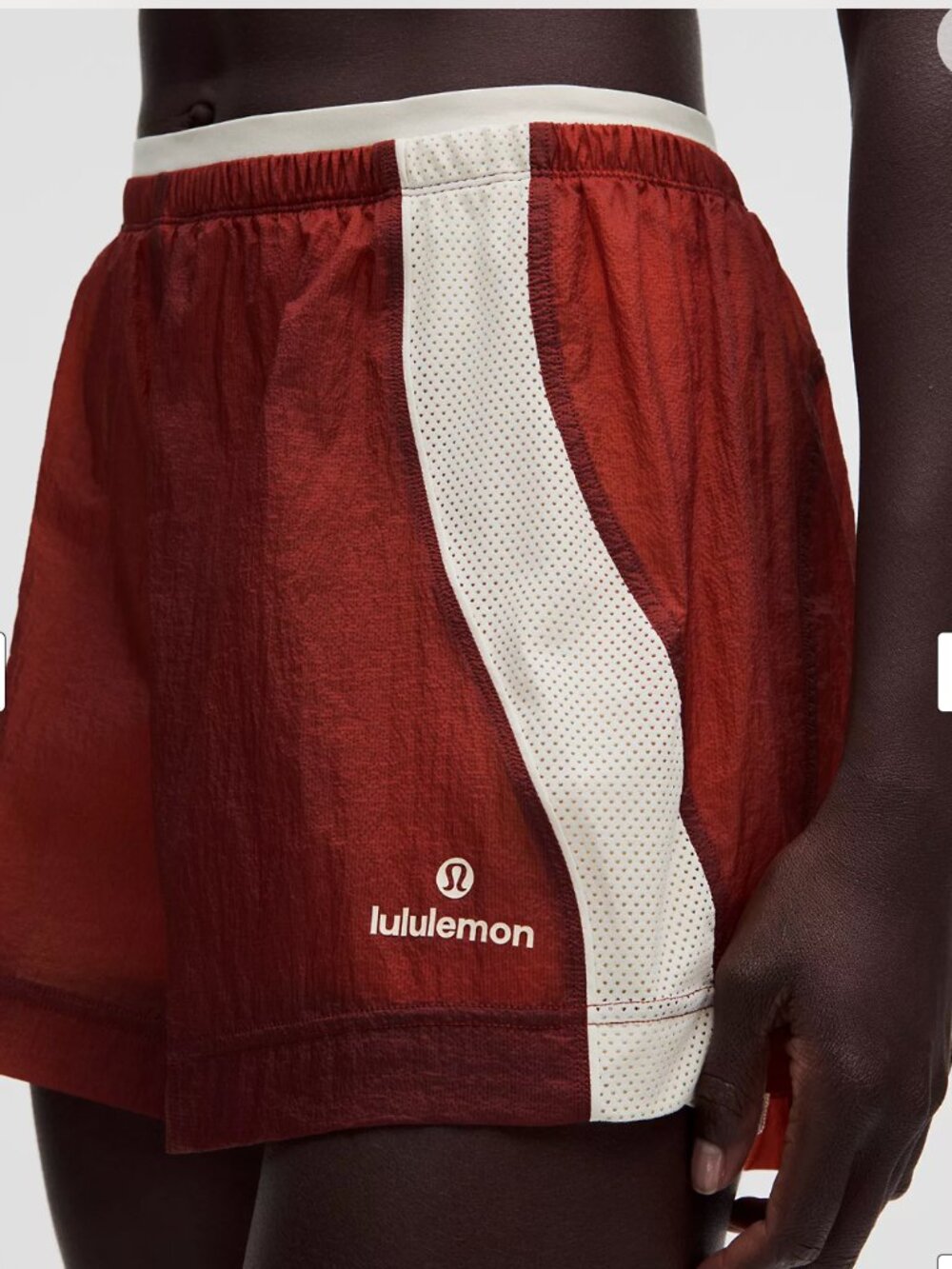 Lululemon NWT License to Train Textured High-Rise Short 4" Size Large